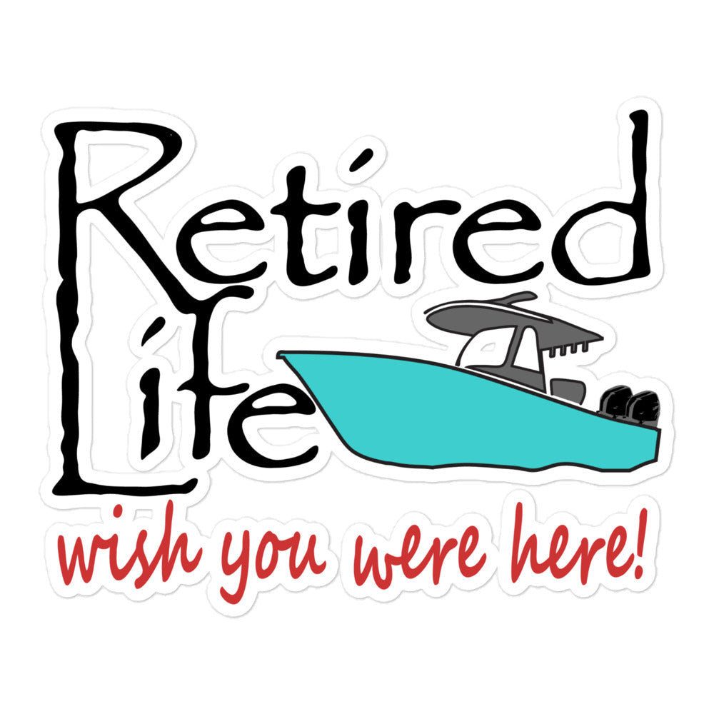 Bubble-free stickers Center Console Boat