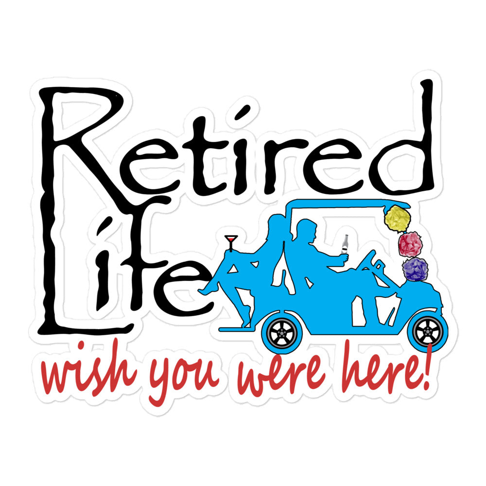 Bubble-free stickers Cart - Loofahs Couple